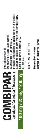 Combipar 100/25/200mg